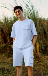 Oversized Klaeinn Cargo Pocket Co-ord Set